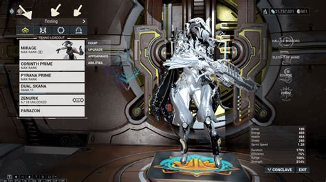 warframe loadout slots|warframe how to get more warframe slots.